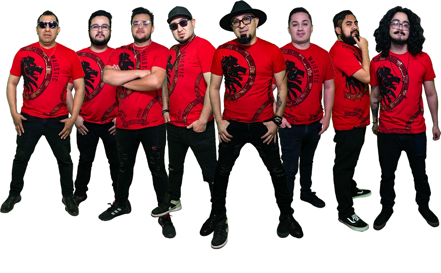 Los integrantes de Grupo Sangarci